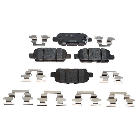 R/M Brakes OE Replacement, Ceramic, Includes Mounting Hardware MGD905CH